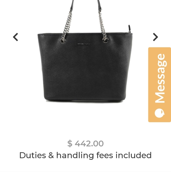 Michael Kors Mercer chain link leather tote - Picture 3 of 4